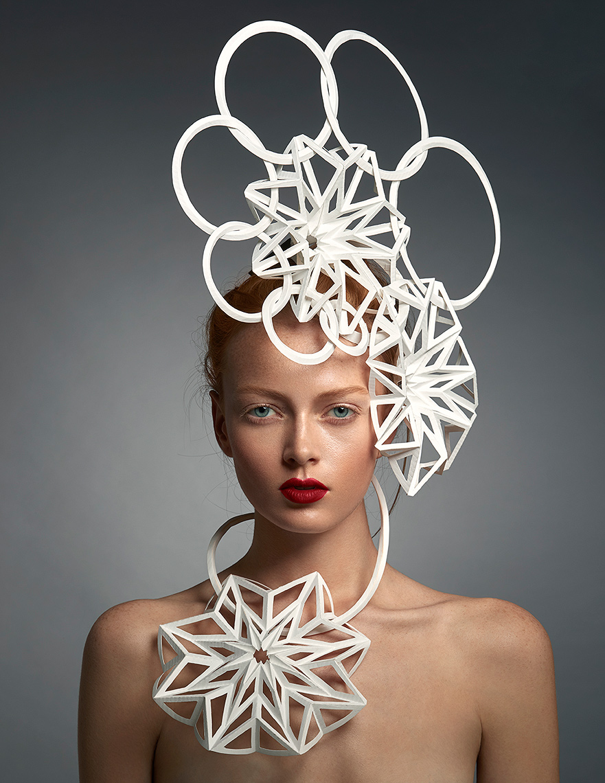 180428_Headpieces3951-red_WEB Beauty editorial and commercial photography by Ylva Erevall