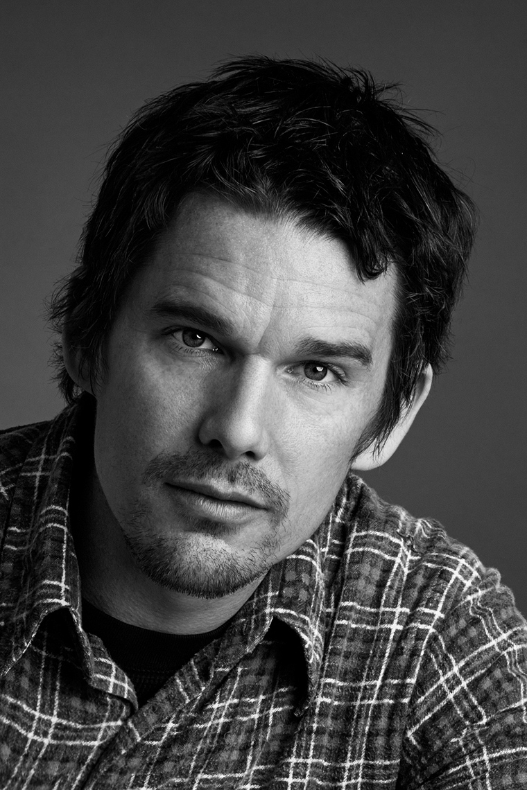 Ethan Hawke  Professional portrait photography by commercial photographer Ylva Erevall